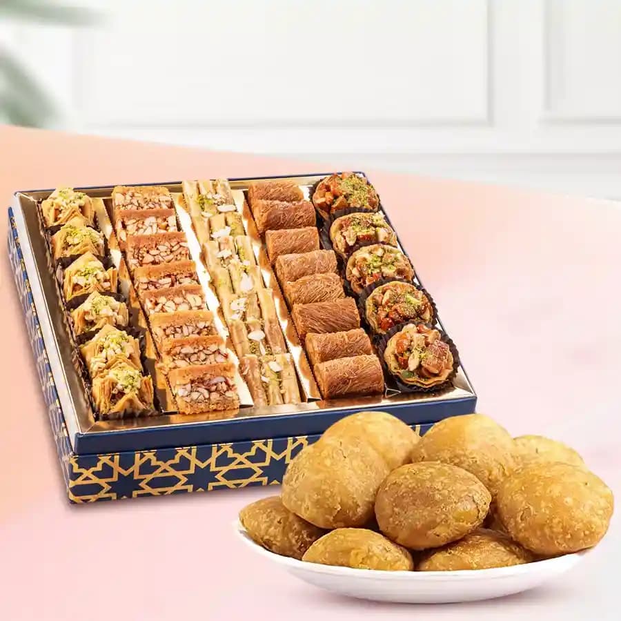 Baklava N Kachori Delight