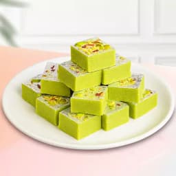 Pista Barfi from Karachi Sweet Mart 1