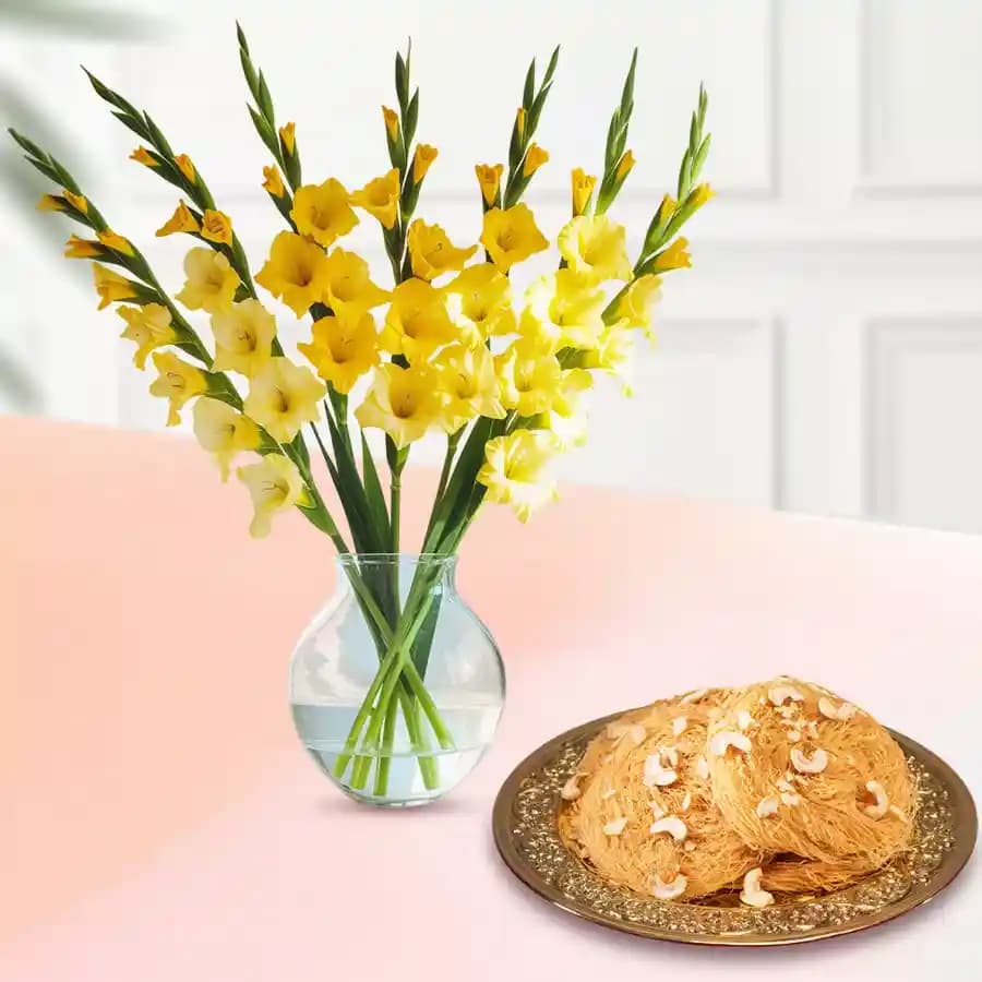 Golden Gladiolus N Pheni Treats