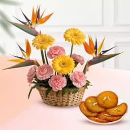 Exotic Flowers N Malpua Bliss 1