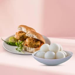 Rasgulla N Vada Pav Fusion 1