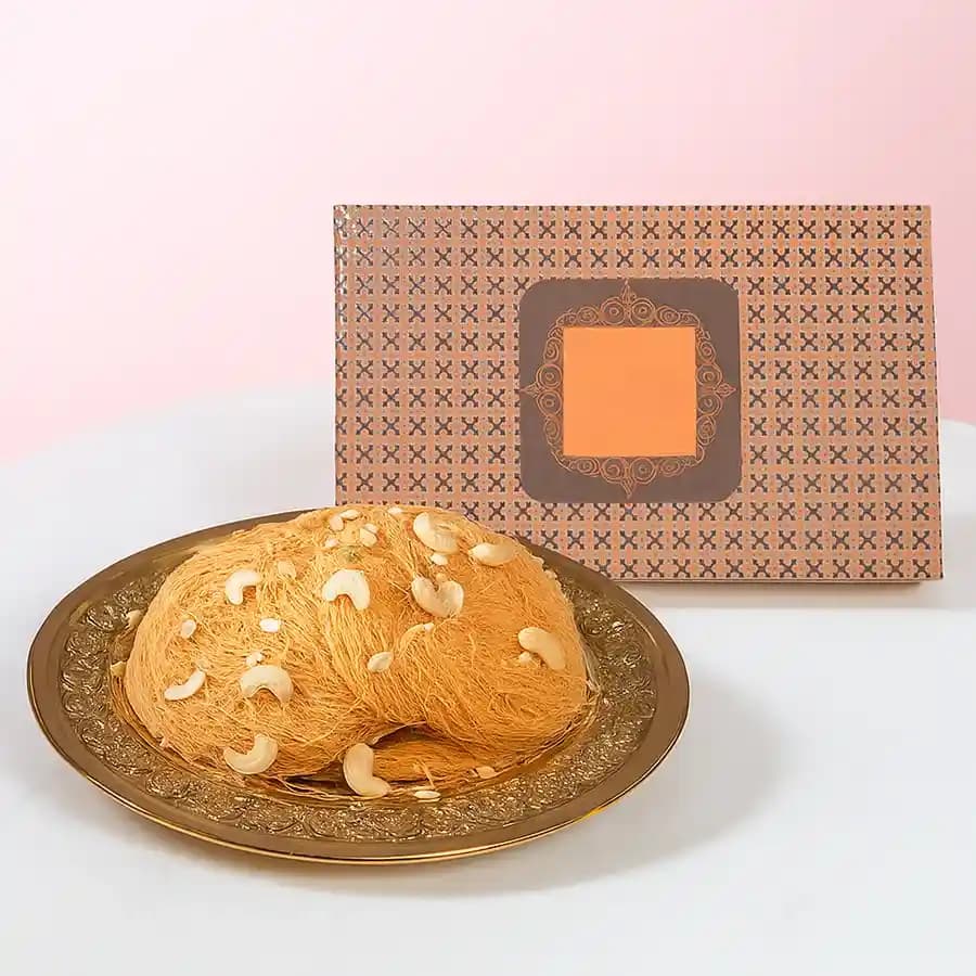 Crispy Pheni Indulgence