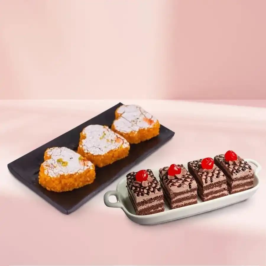 Motipaan from Ganguram with Chocolate Pastry