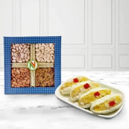 Cham Cham from Karachi Sweet Mart with Mixed Dry Fruits 1