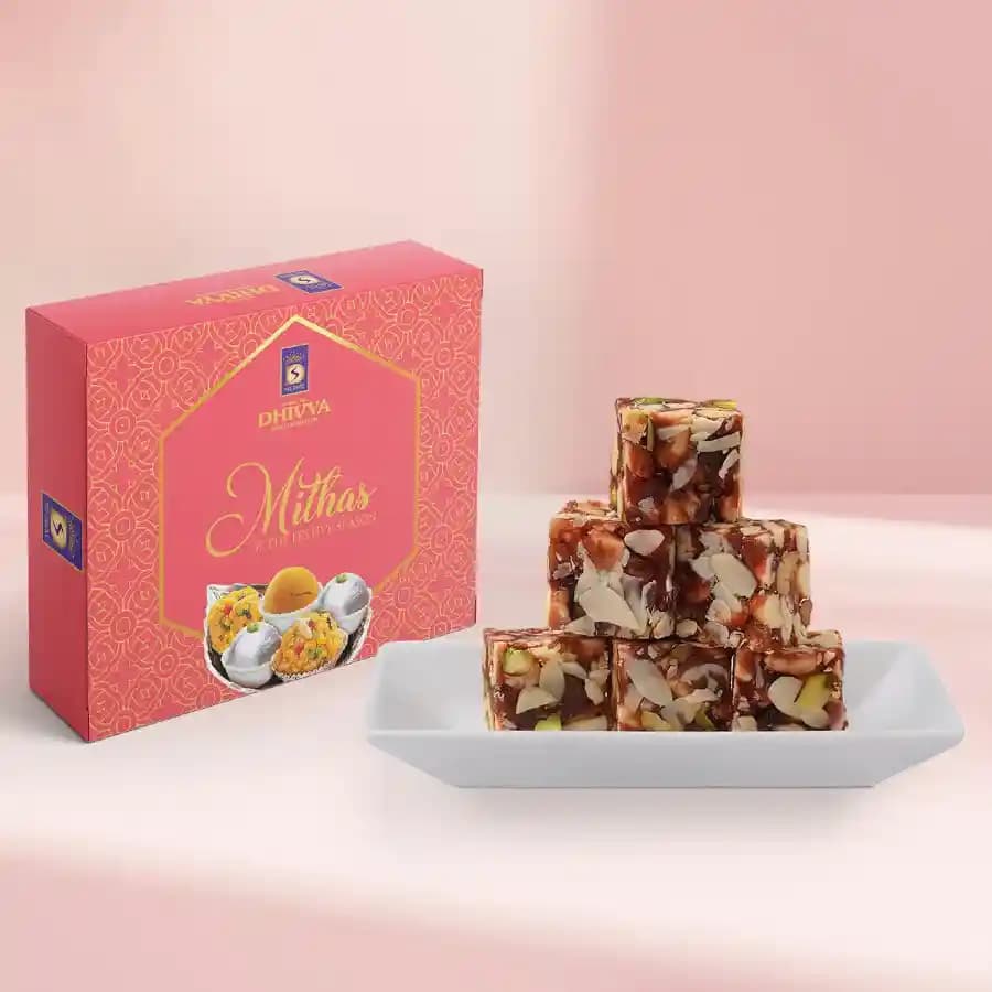 Dry Fruits Barfi from Mithas Delicious Sweets