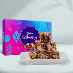 Dry Fruits Barfi from Mithas Delicious Sweets with Cadbury Celebration 1