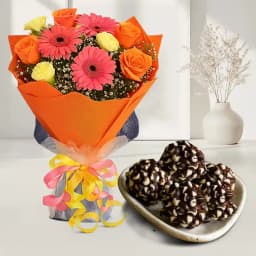 Decadent Kaju Delight with Floral Elegance 1