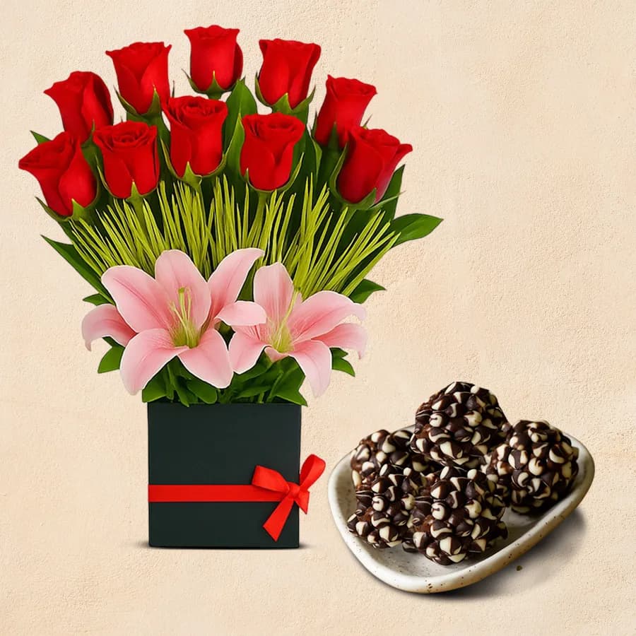 Kaju Delight and Elegant Blooms