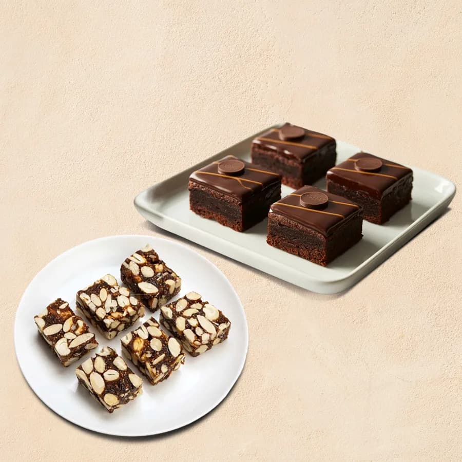 Dry Fruits Barfi from Mithas Delicious Sweets with Brownie