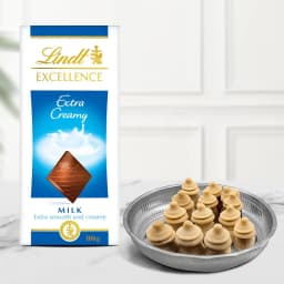 Amrita Kumbha from K.C.Das with Lindt Excellence Chocolate 1