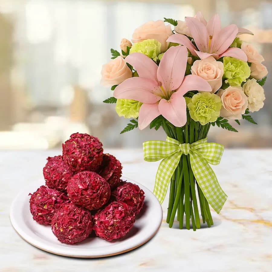 Kaju Delight & Floral Elegance