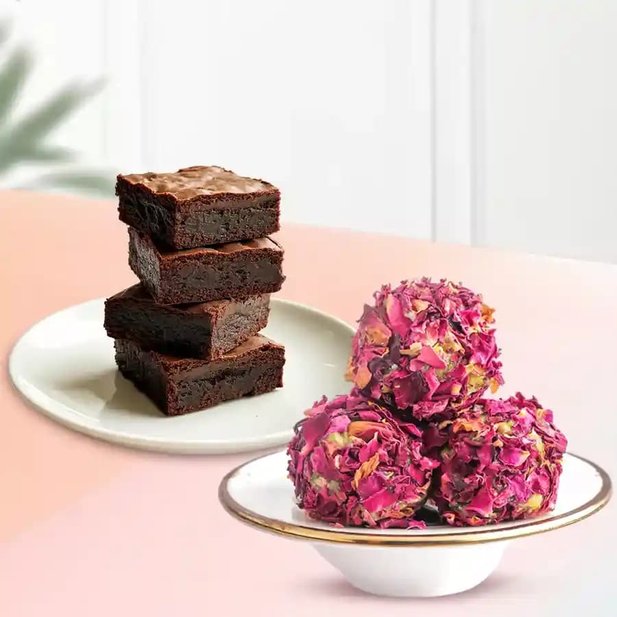 Cashew Rose Delight & Chocolate Bliss