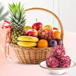 Exquisite Kaju Delight and Fresh Fruit Medley 1