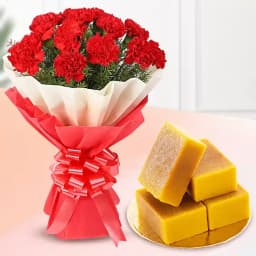 Luxurious Mysore Pak & Classic Rose Surprise 1