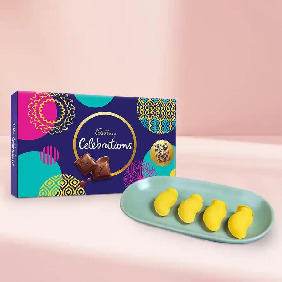 Aam Bhora Sondesh from K.C.Das with Cadbury Celebration