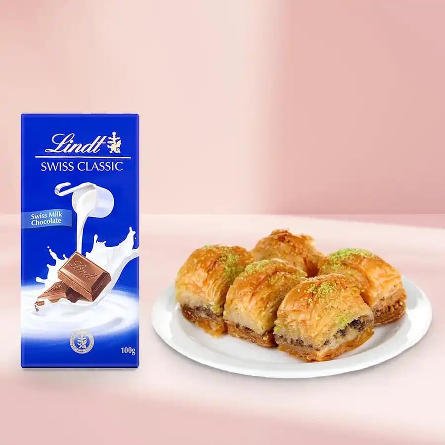 Baklava Bliss with Luxe Chocolate