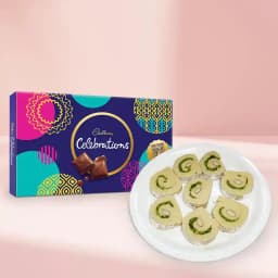 Kaju Cake from Mithas Delicious Sweets with Cadbury Celebration 1