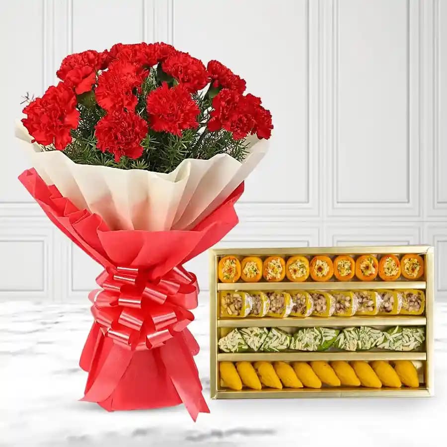 Cashew Bliss with Charming Blooms