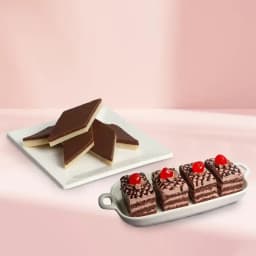 Chocolate katli from Mithas Delicious Sweets with Chocolate Pastry 1