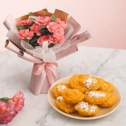 Cheerful Carnations N Chandrakala Bliss 1