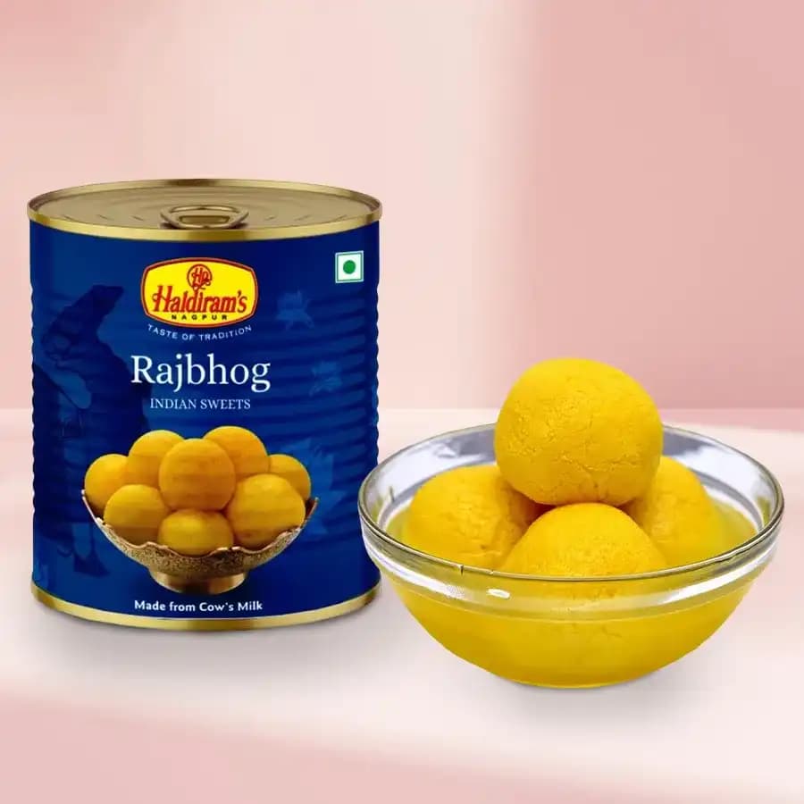 Delicious Haldirams Raj Bhog