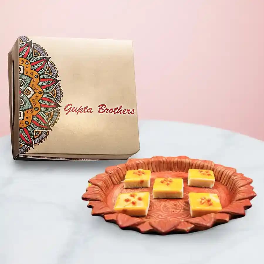 Delicious Butterscotch Sandesh Gift Box