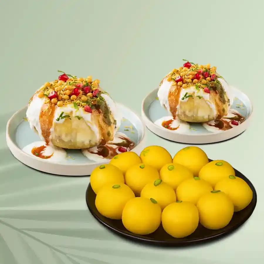 Kesar Rajbhog N Rajkachori Indulgence
