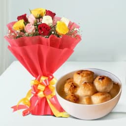 Floral Festivity with Baked Rosogolla Delights 1
