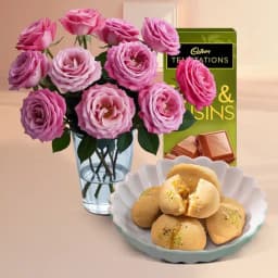 Charming Roses with Sweet Treats 1