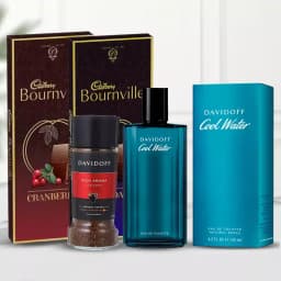 Gourmet Chocolate & Perfume Set for Him 1