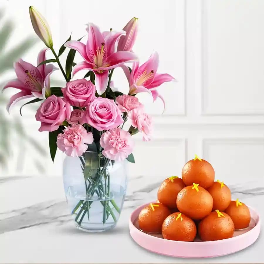 Blooming Bliss with Sweet Treats