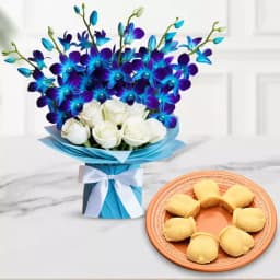 Gorgeous Flowers N Gurer Talsash Combo 1