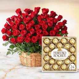 Eternal Bloom with Chocolate Delight 1