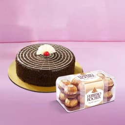 Decadent Chocolate Delight with Ferrero Rocher 1