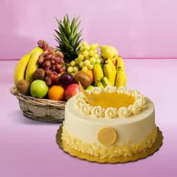 Tropical Pineapple & Festive Fruit Treat 1