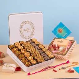 Festive Baklava N Rakhi Box 1