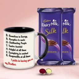 Coffe Mug N Cadbury Silk 1