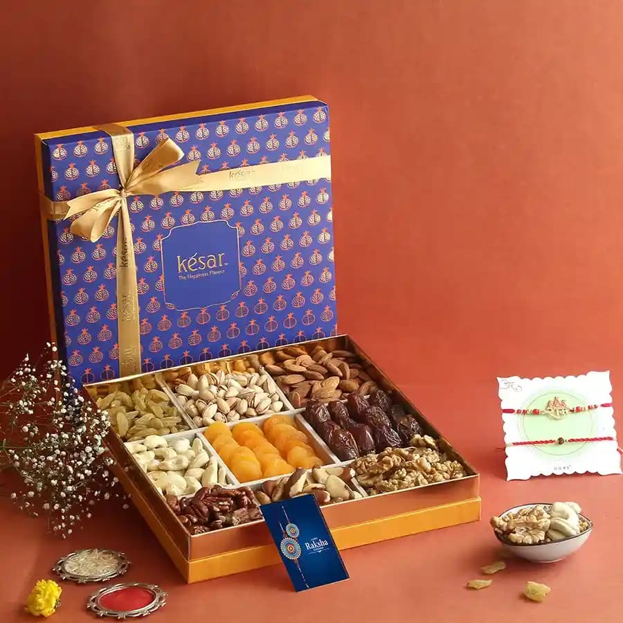 Stunning Rakhi N Nut Collection