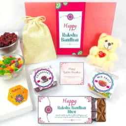 Rakhi combo Sweets, Snacks, and Love 1