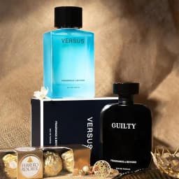 Charming Rakhi & Luxury Fragrance Duo 1