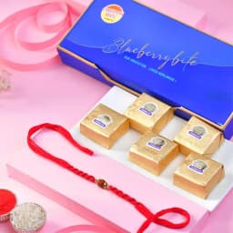 Sibling Love Delight: Rudraksh Rakhi & Blueberry Treats 1