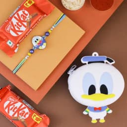 Adorable Donald Duck Rakhi Celebration Set 1