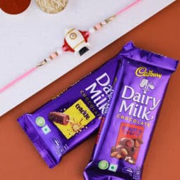 Cosmic Adventure Rakhi Set for Kids 1