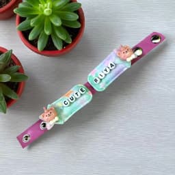 Charming Personalized Hair Accessory Rakhi 1