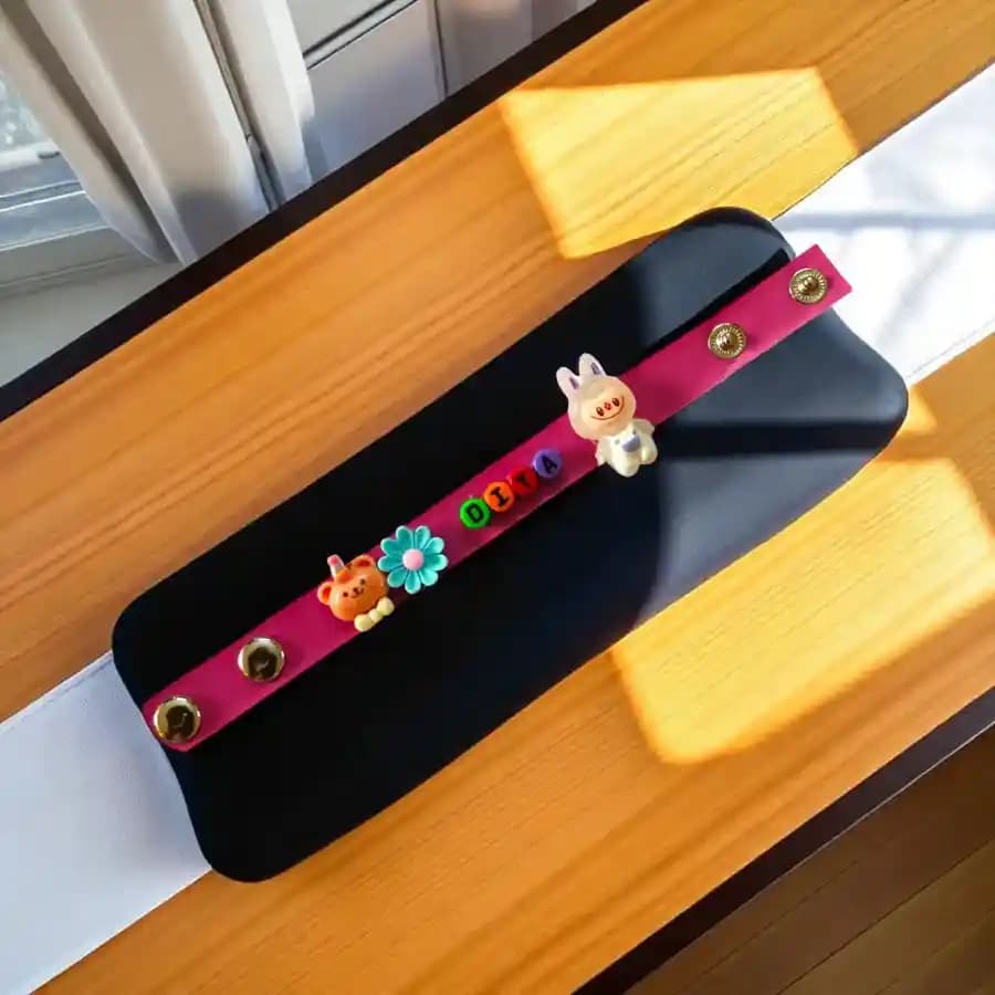 Adorable Labubu Personalized Kids Rakhi