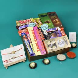 Choco Delight Rakhi Gift Set 1