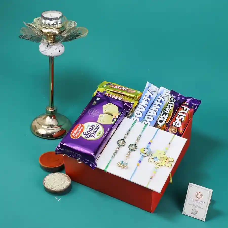 Delightful Rakhi Celebration Set