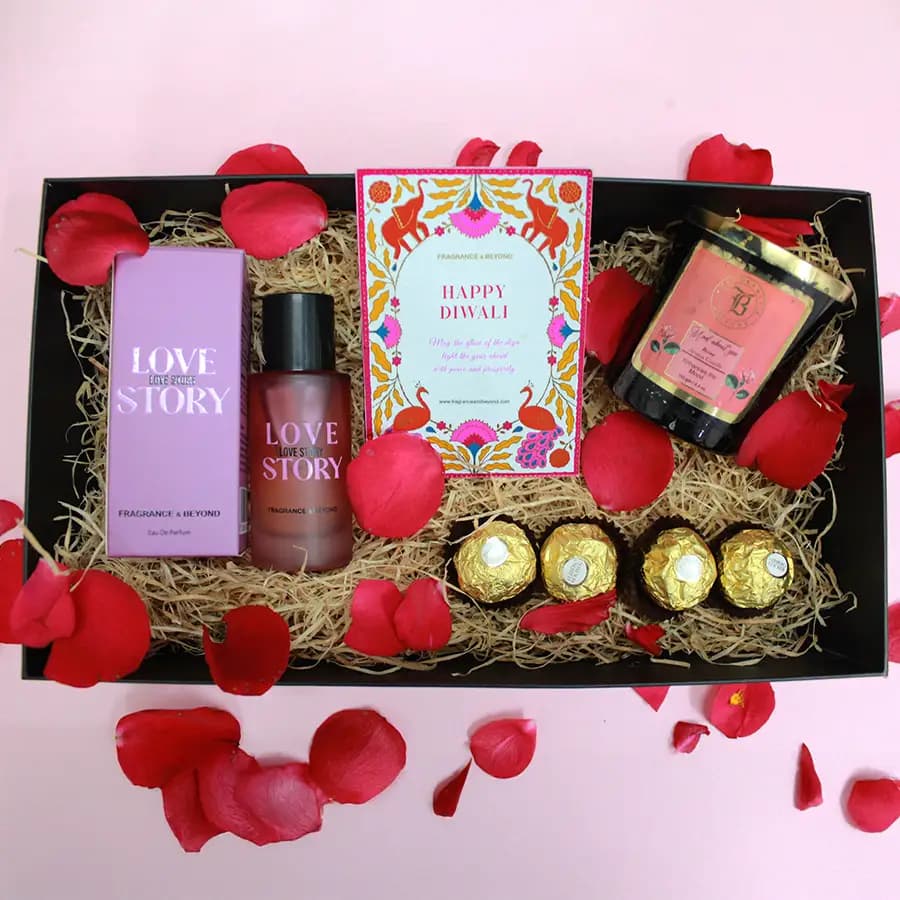 Perfume, Rose Candle N Chocolate Delight