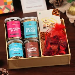 Deluxe Holiday Snack Treat Box 1