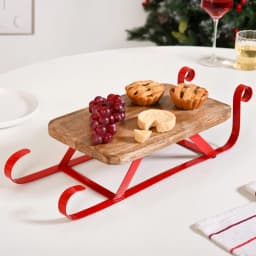 Elegant Christmas Sleigh Table Riser Gift 1